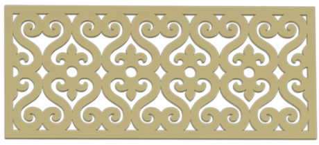 Фасадный декор: Декоративный элемент-028 (750/300/16)