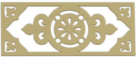 Фасадный декор: Декоративный элемент-026 (750/300/16)