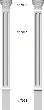 Фасадный декор: Пилястра в сборе спп7120