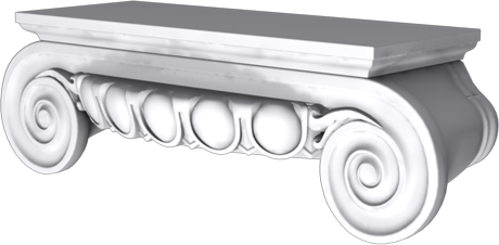 Фасадный декор: Полукапитель ПК-002