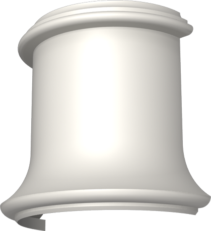 Фасадный декор: Капитель КПК-008 низ