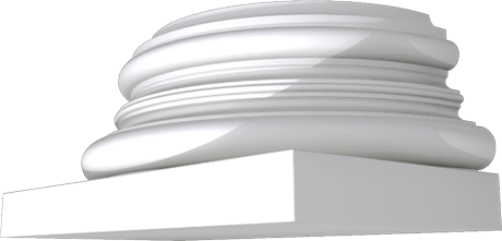 Фасадный декор: Ствол полуколонны (пк8019) ПК-8015 (Е)