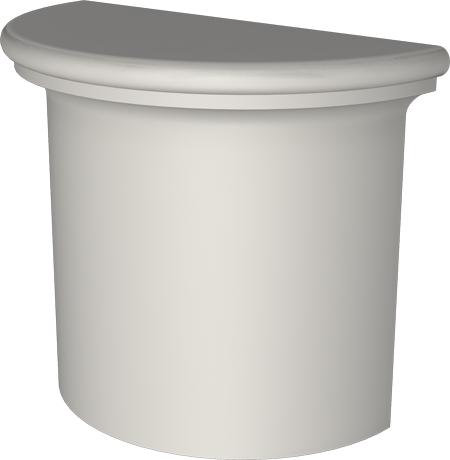 Фасадный декор: Ствол полуколонны (верхняя часть) ПК-813 (Е)