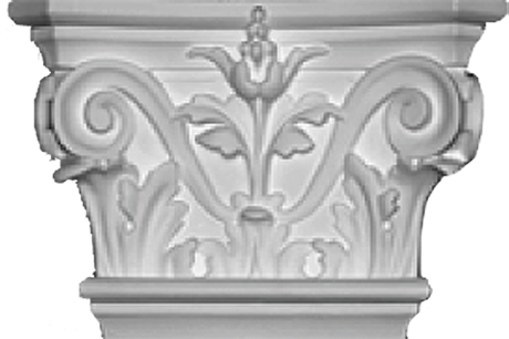 Фасадный декор: Капитель пилястры П-707/2 (К)